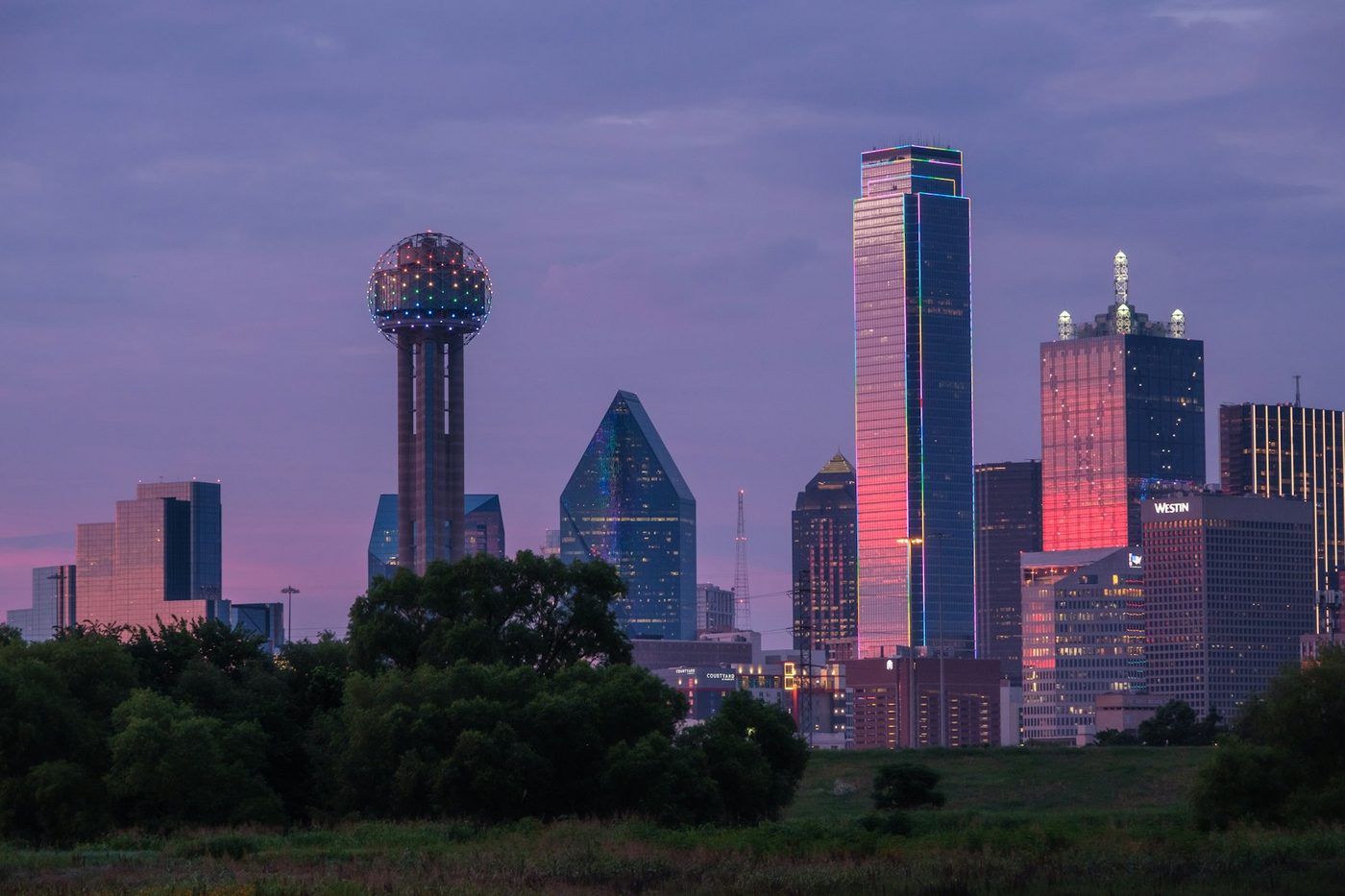 Horizonte urbano de Dallas